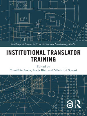 cover image of Institutional Translator Training